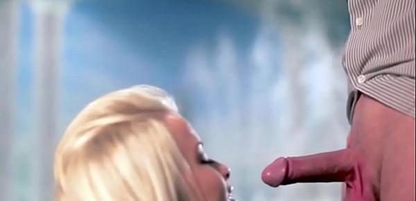 trendsSexy Blonde Babe Likes To Suck Dick Make Cumshot Experience